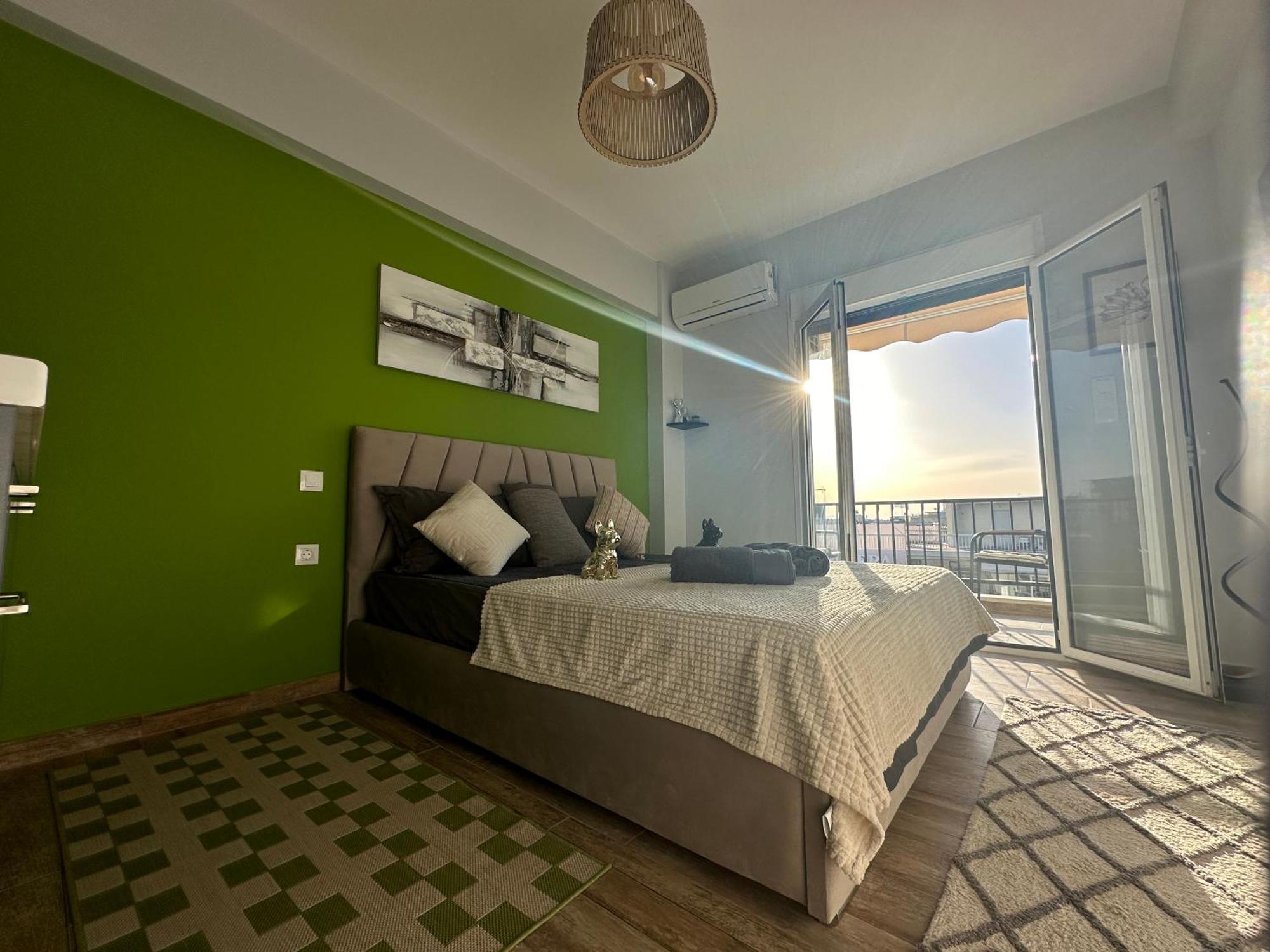 Glyfada Sunset Seaview Cozy Apartment A Athen Exterior foto